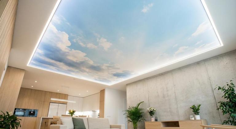 Plafond imprimé à Saulieu, personnalisez votre espace de vie